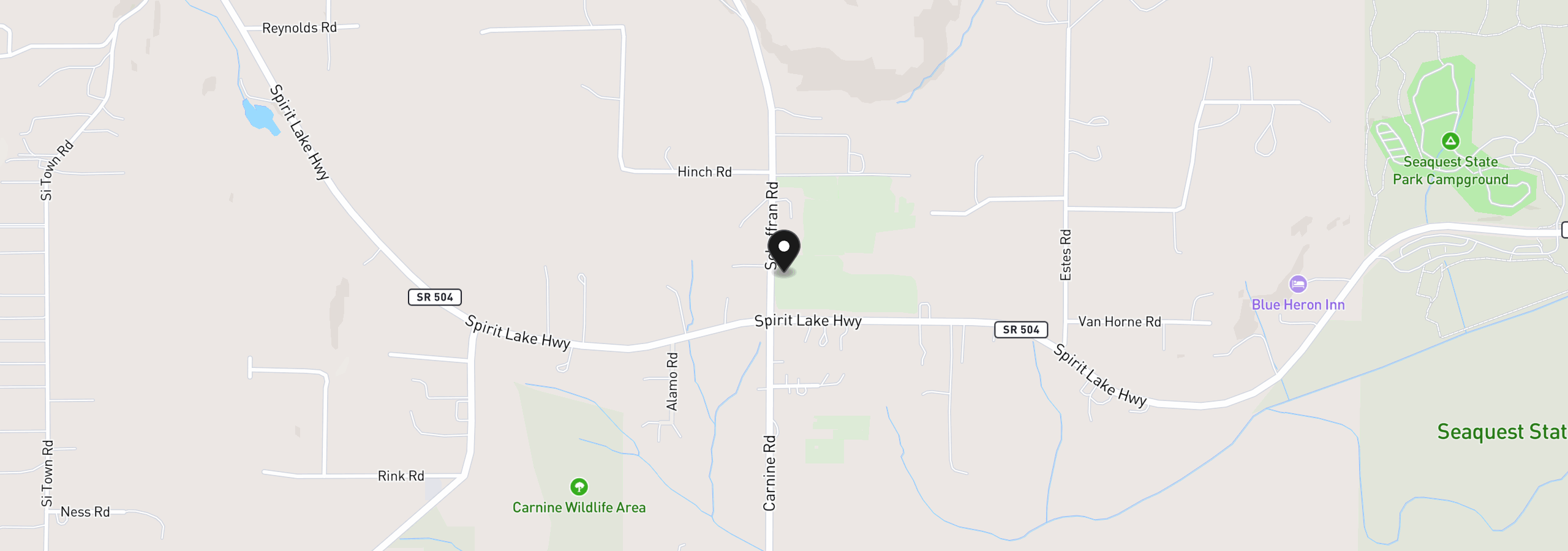 Map showing the location of 161 Cooper Hill Ct, Castle Rock, Wa 98611
