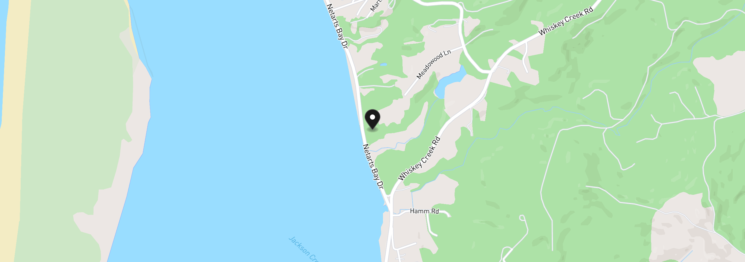 Map showing the location of 3395 Netarts Bay Rd, Netarts, OR 97143