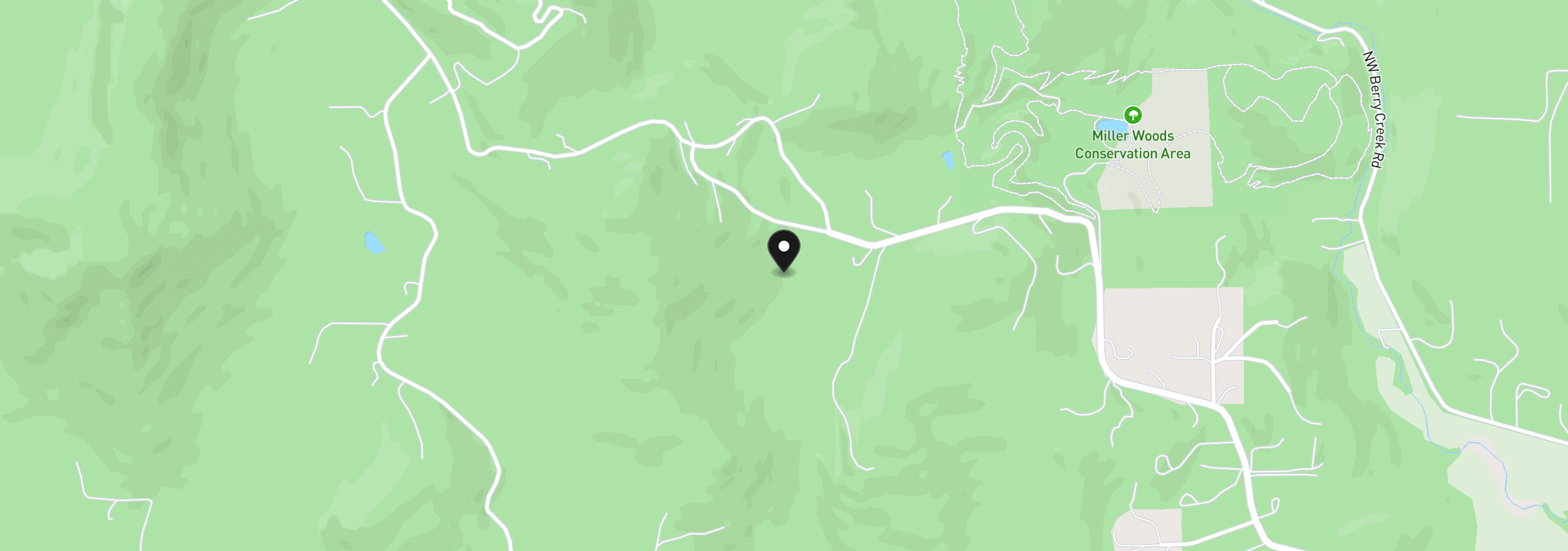 Map showing the location of 16461 NW Orchard View Rd, McMinnville, OR 97128