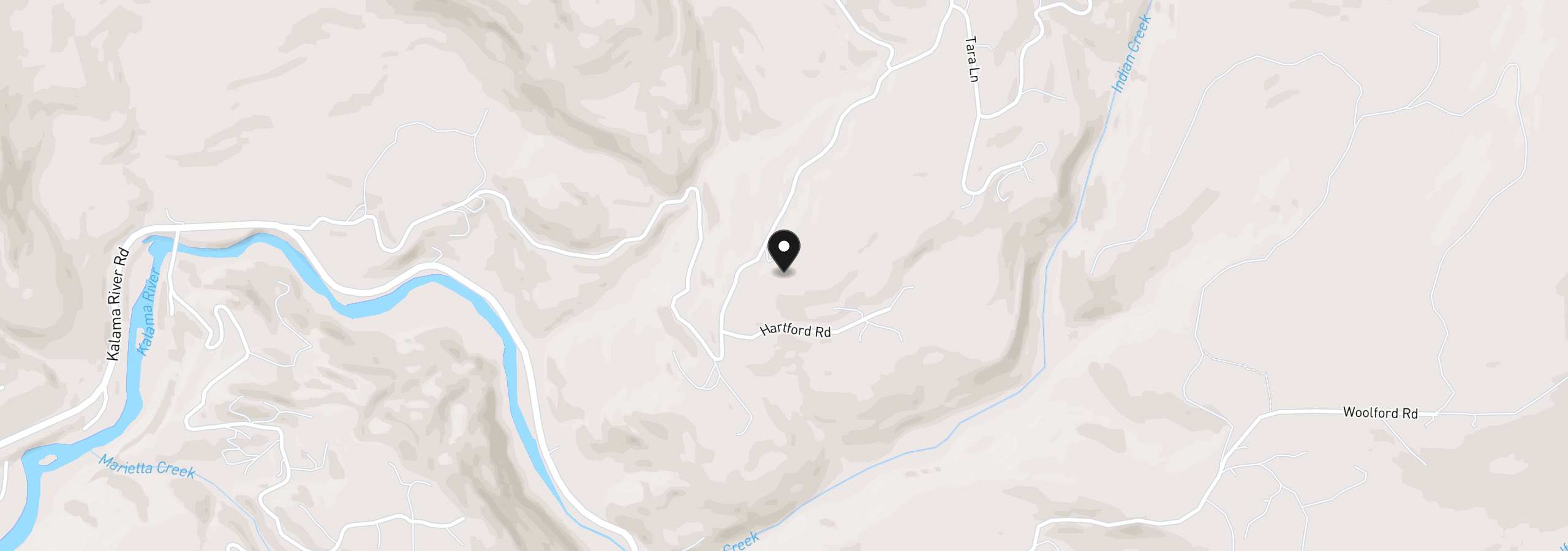 Map showing the location of 873 Mountain View Rd, Kalama, Wa 98625