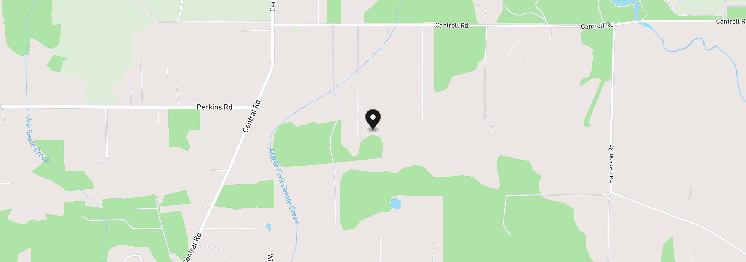Map showing the location of 26718 Cantrell Rd, Eugene, OR 97402