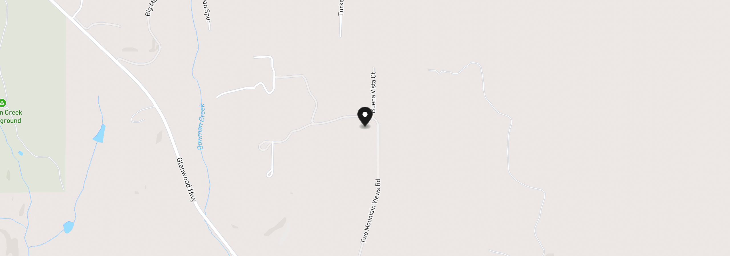 Map showing the location of Nka Two Mountainview Rd 1, Goldendale, Wa 98620