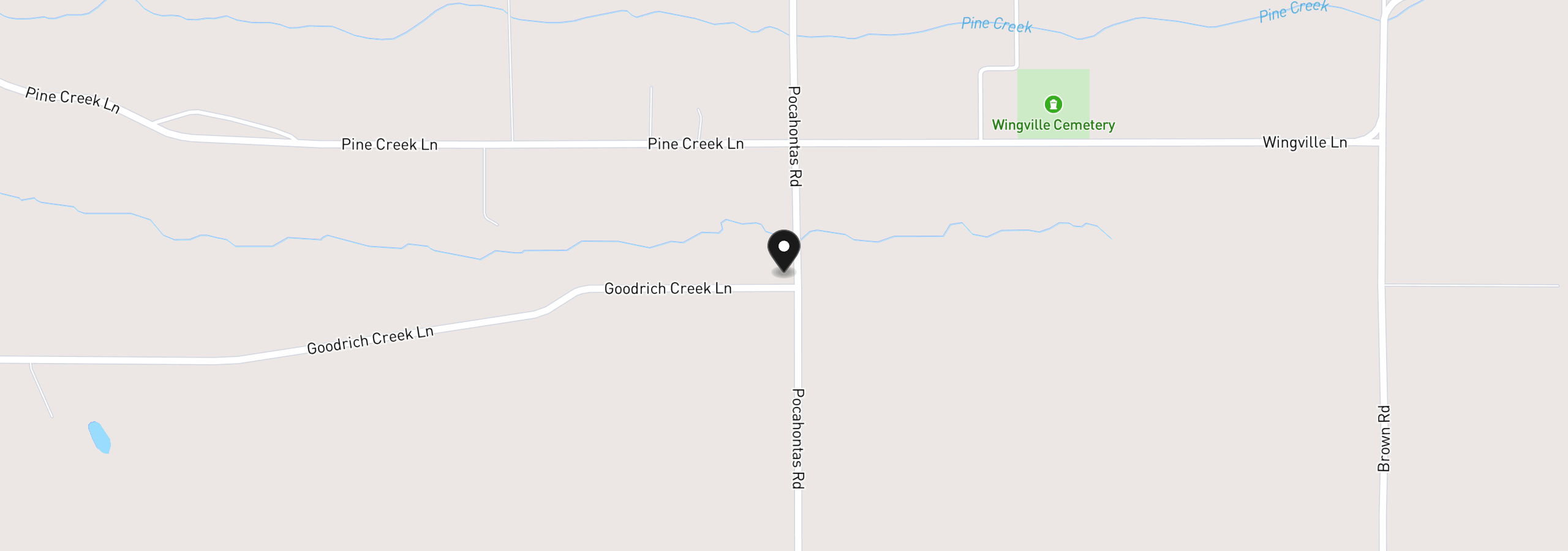 Map showing the location of Pinerich Rd 4, Baker City, OR 97814