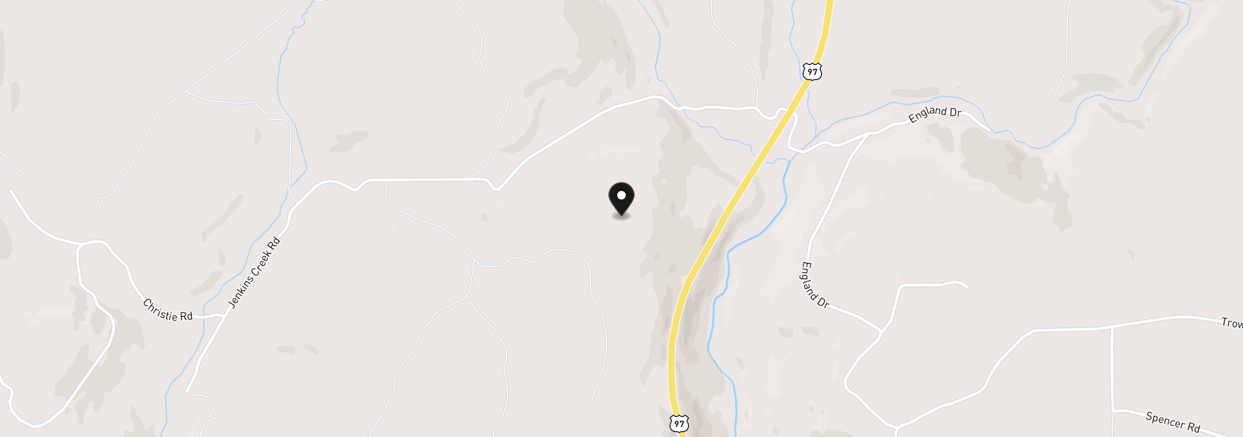 Map showing the location of Satus Pass-Hwy 97, Goldendale, Wa 98620