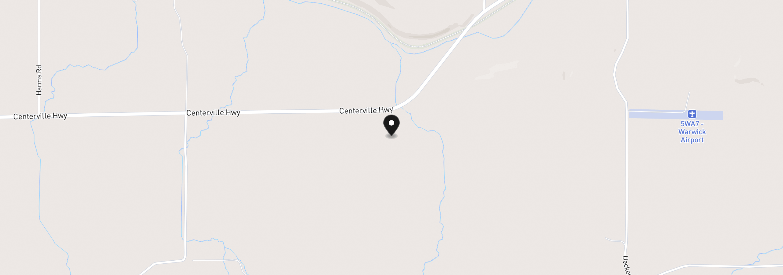 Map showing the location of 1602 Centerville Hwy, Centerville, Wa 98613