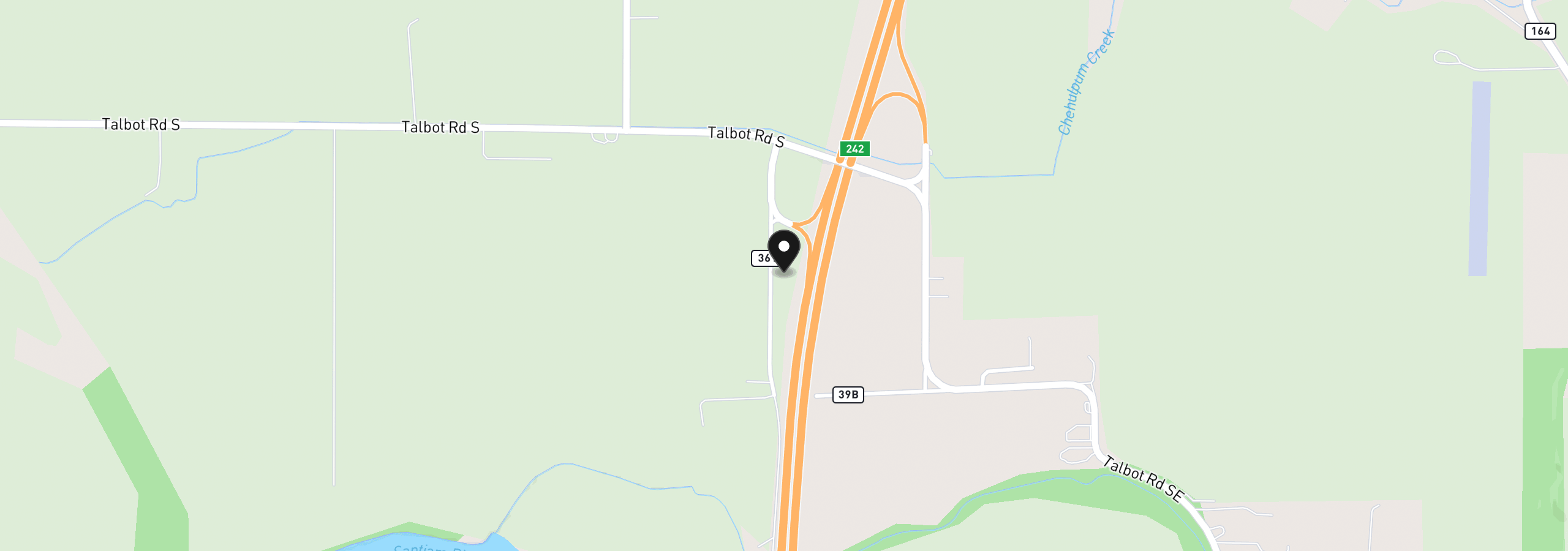 Map showing the location of Westside Ln, Jefferson, OR 97352