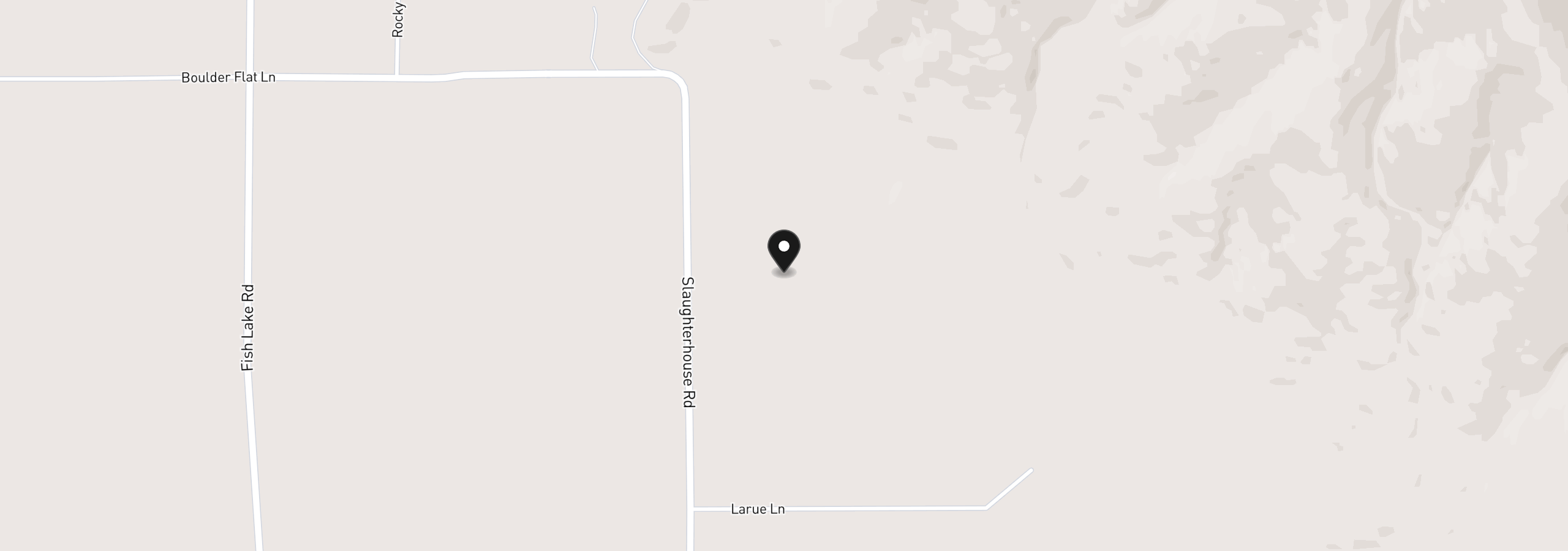 Map showing the location of 47433 Slaughterhouse Rd, Halfway, OR 97834