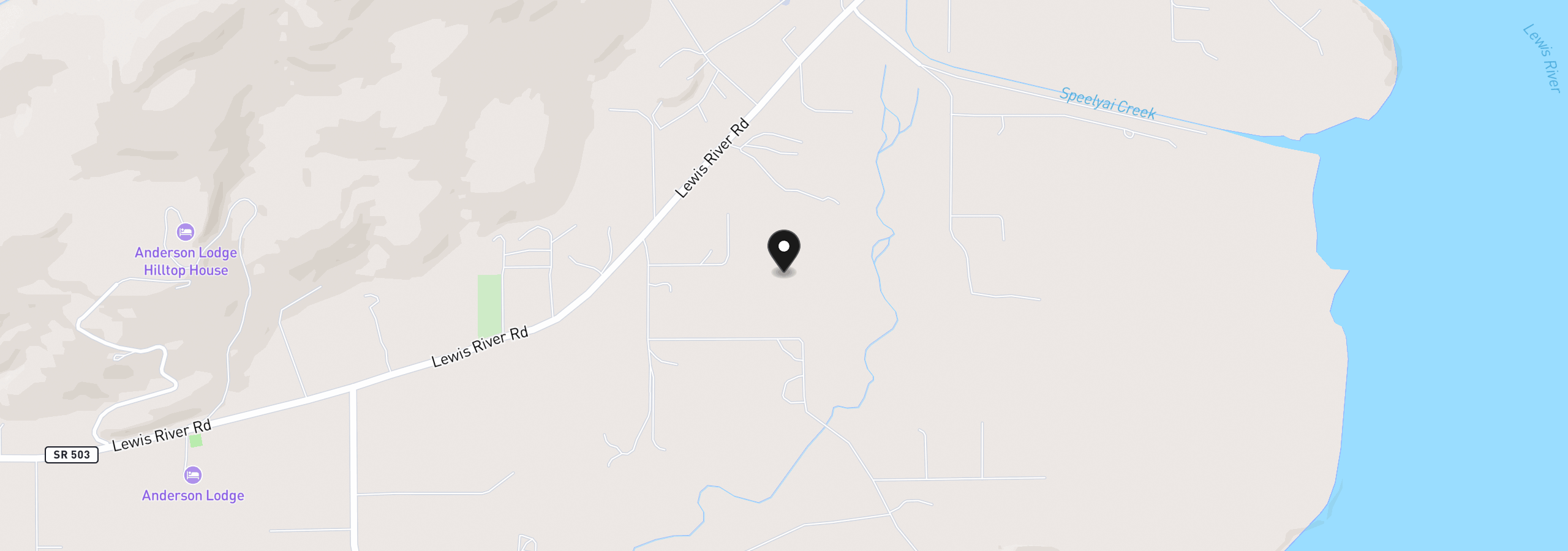 Map showing the location of 142 Wild Daisy Dr, Ariel, Wa 98603