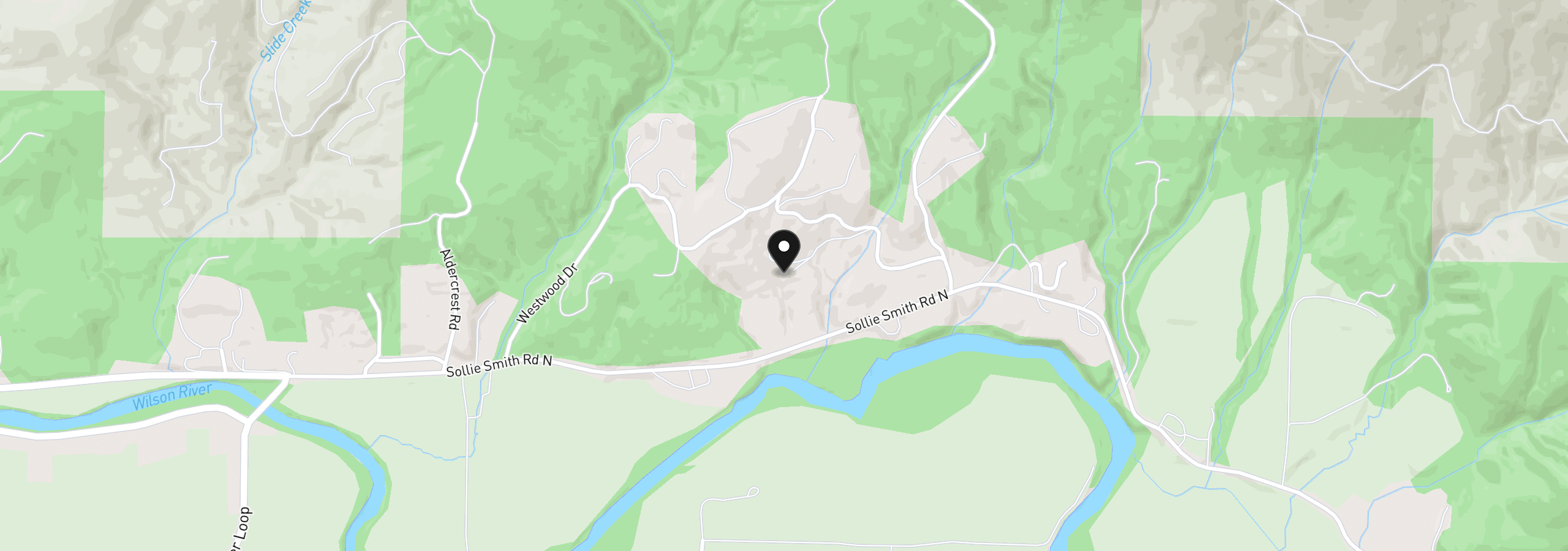 Map showing the location of 8100 Briar Ln, Tillamook, OR 97141