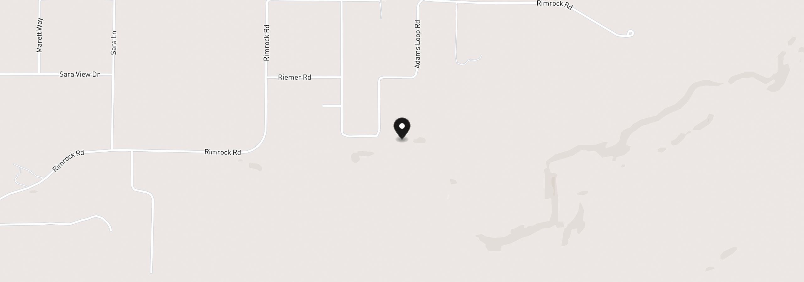 Map showing the location of 55 Adams Loop Rd, Goldendale, Wa 98620