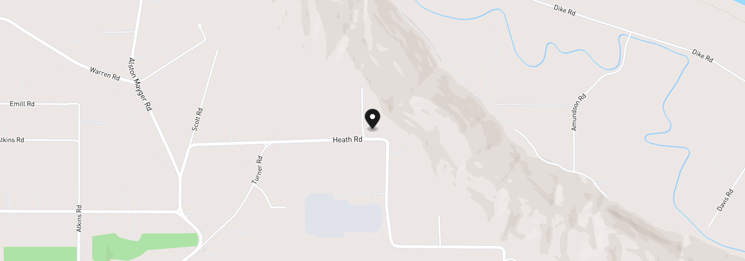Map showing the location of 76654 Heath Rd, Rainier, OR 97048