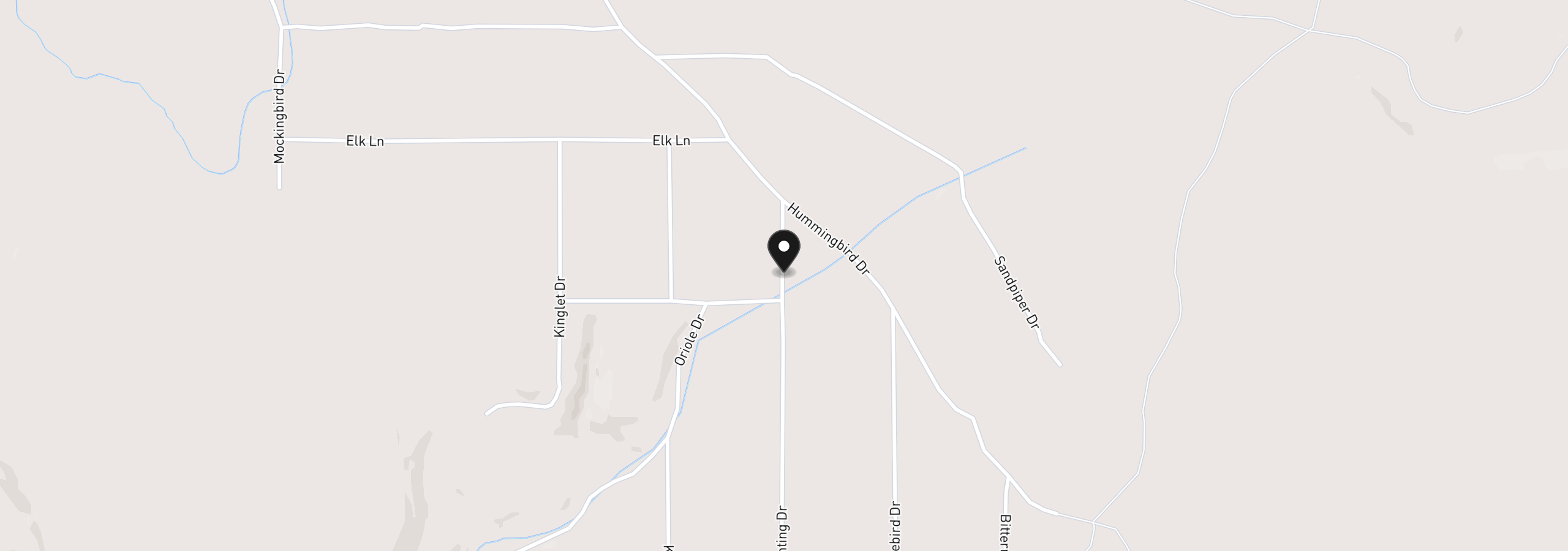 Map showing the location of Bunting Way 32, Bonanza, OR 97623