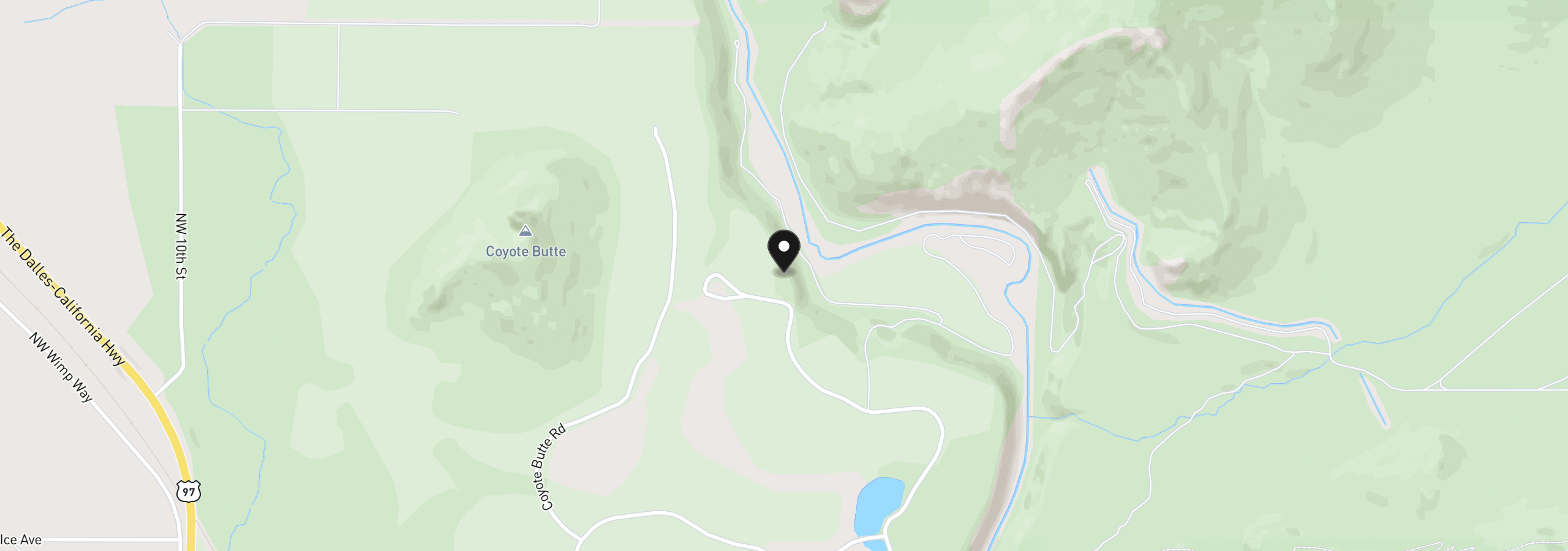 Map showing the location of 11850 NE Canyons Ranch Dr, Terrebonne, OR 97760