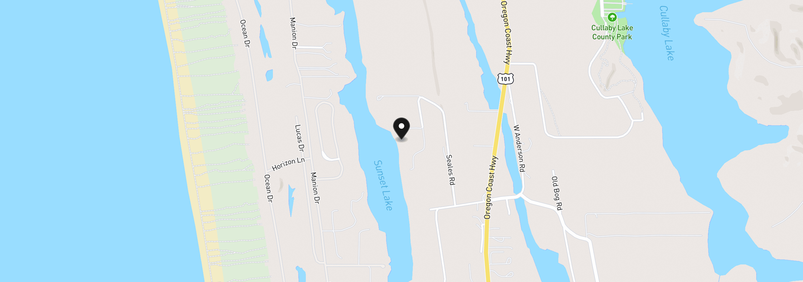 Map showing the location of 89953 Seales Rd, Warrenton, OR 97146