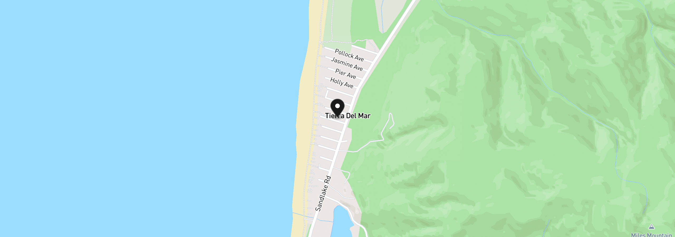 Map showing the location of 5900 Coats Ave, Cloverdale, OR 97112