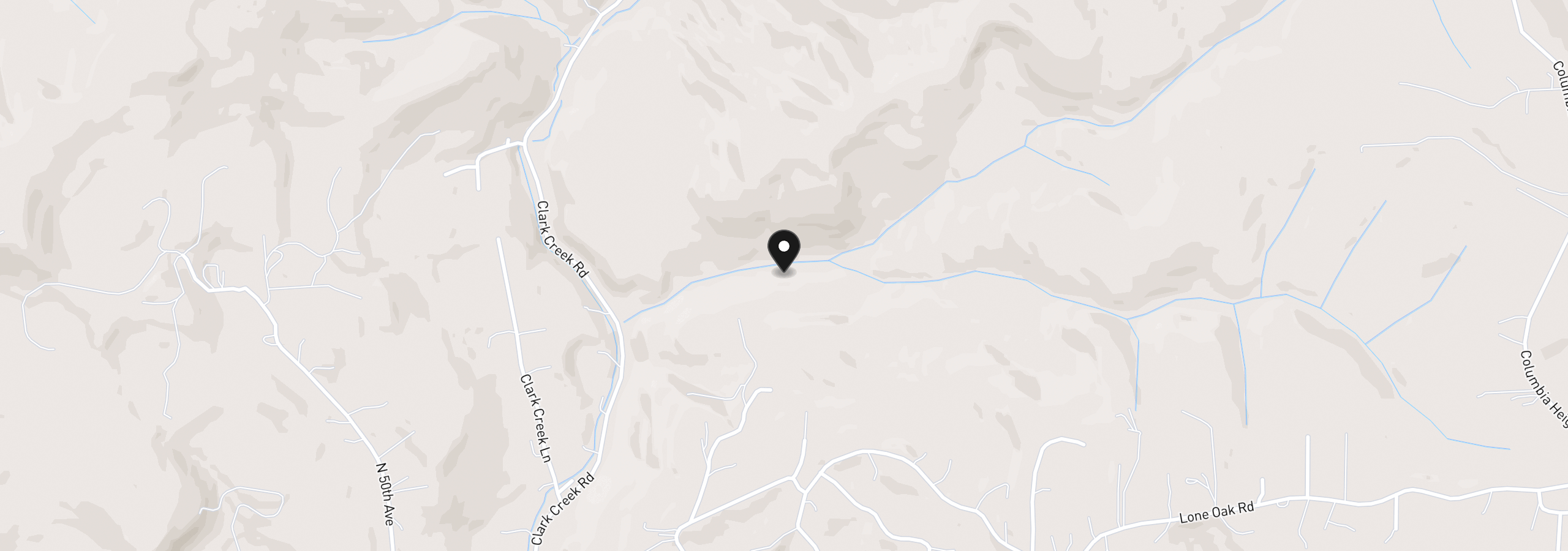 Map showing the location of Sylvan Way, Longview, Wa 98632