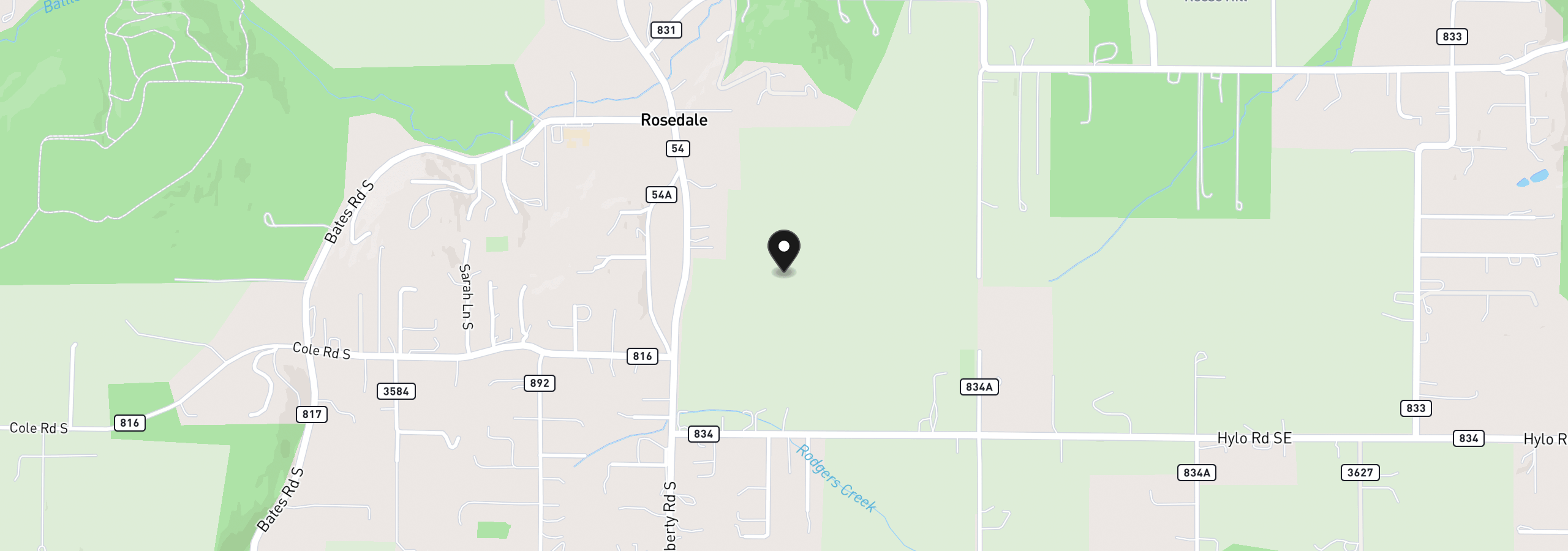 Map showing the location of 0 Liberty Rd, Salem, OR 97306