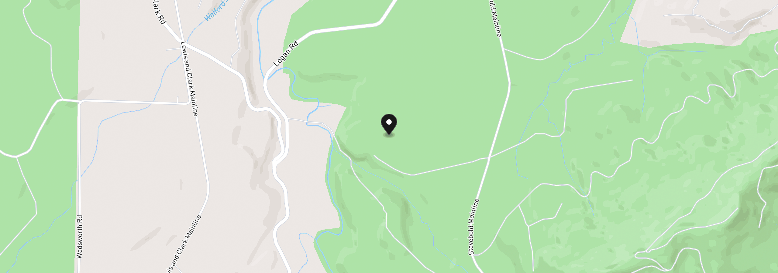 Map showing the location of 89375 Logan Rd, Astoria, OR 97103
