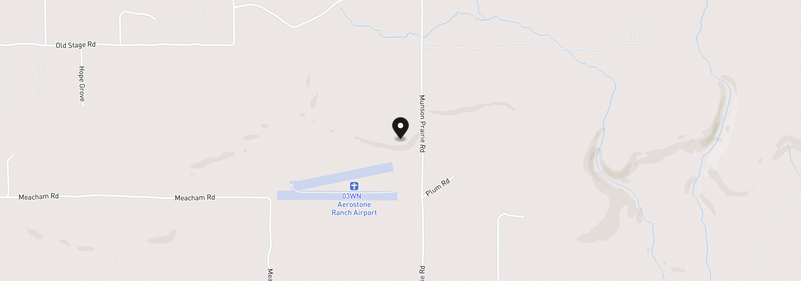 Map showing the location of 287 Munson Prairie Rd, Goldendale, Wa 98620