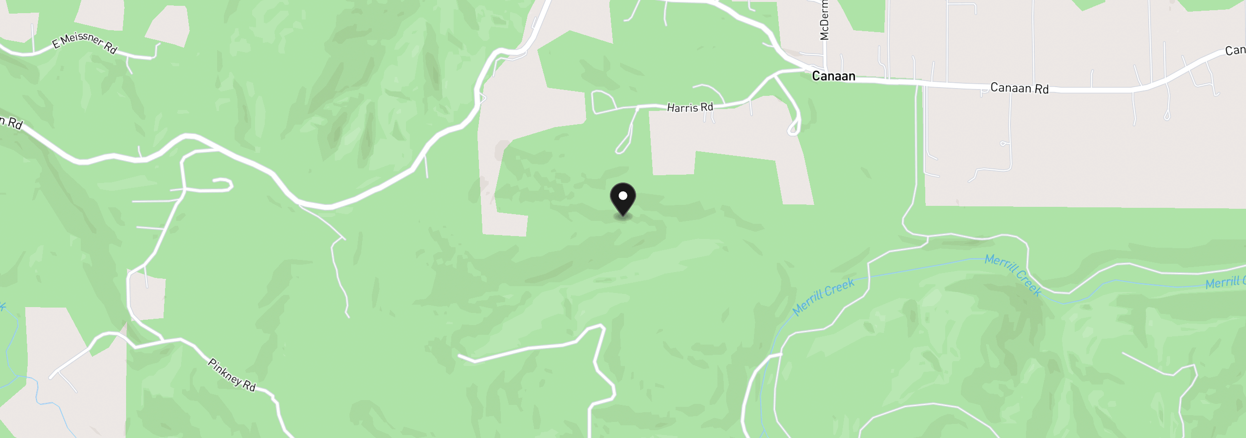 Map showing the location of 31100 Harris Rd, Deer Island, OR 97054
