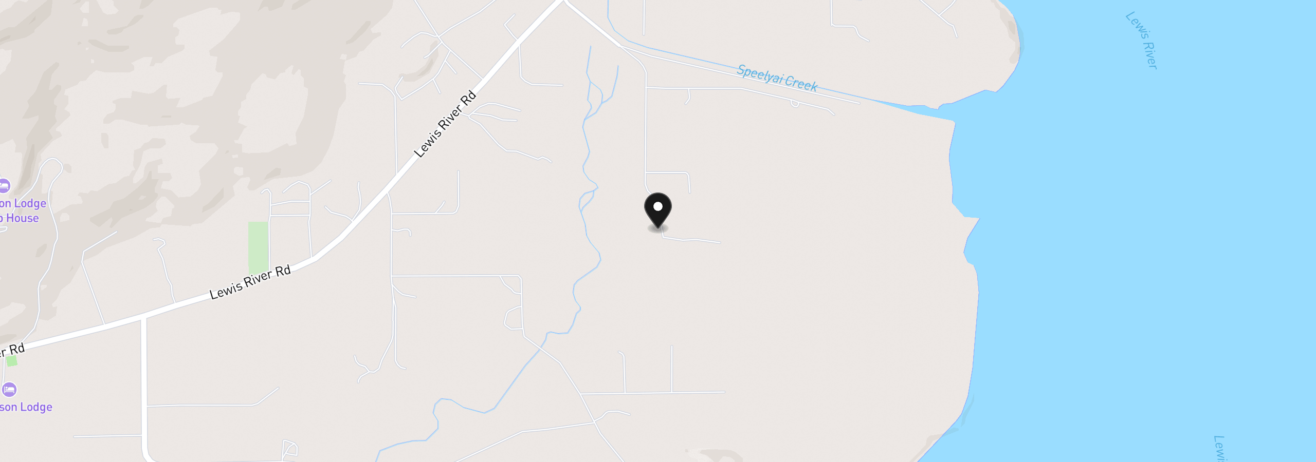 Map showing the location of 340 Arrowhead Rd, Ariel, Wa 98603