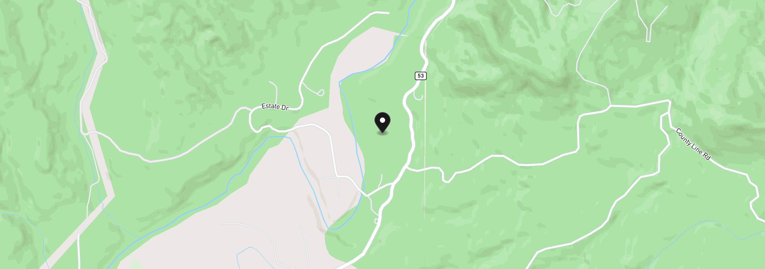 Map showing the location of 77446 Hwy 53, Nehalem, OR 97131
