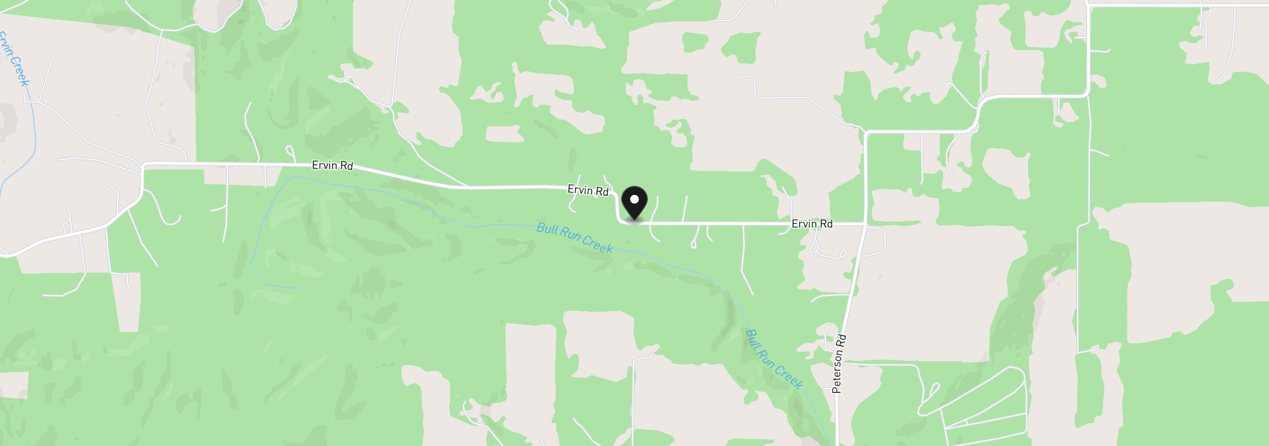 Map showing the location of 0 Ervin Rd, Philomath, OR 97370