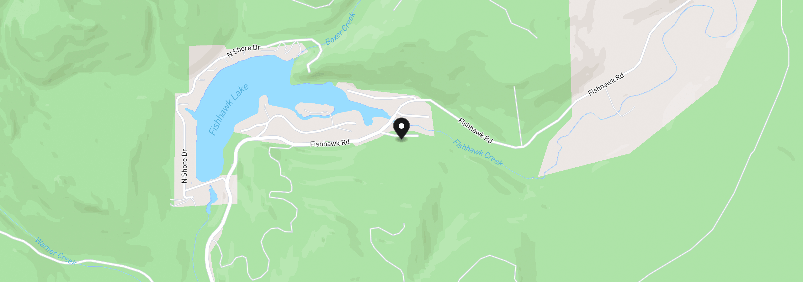 Map showing the location of 10235 Ridge View Ter, Birkenfeld, OR 97016