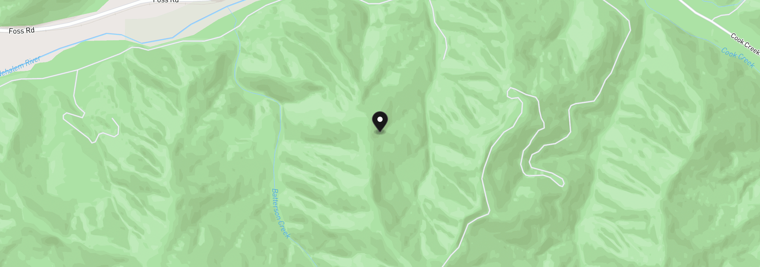 Map showing the location of 37980 Beulah Reed Rd, Manzanita, OR 97130