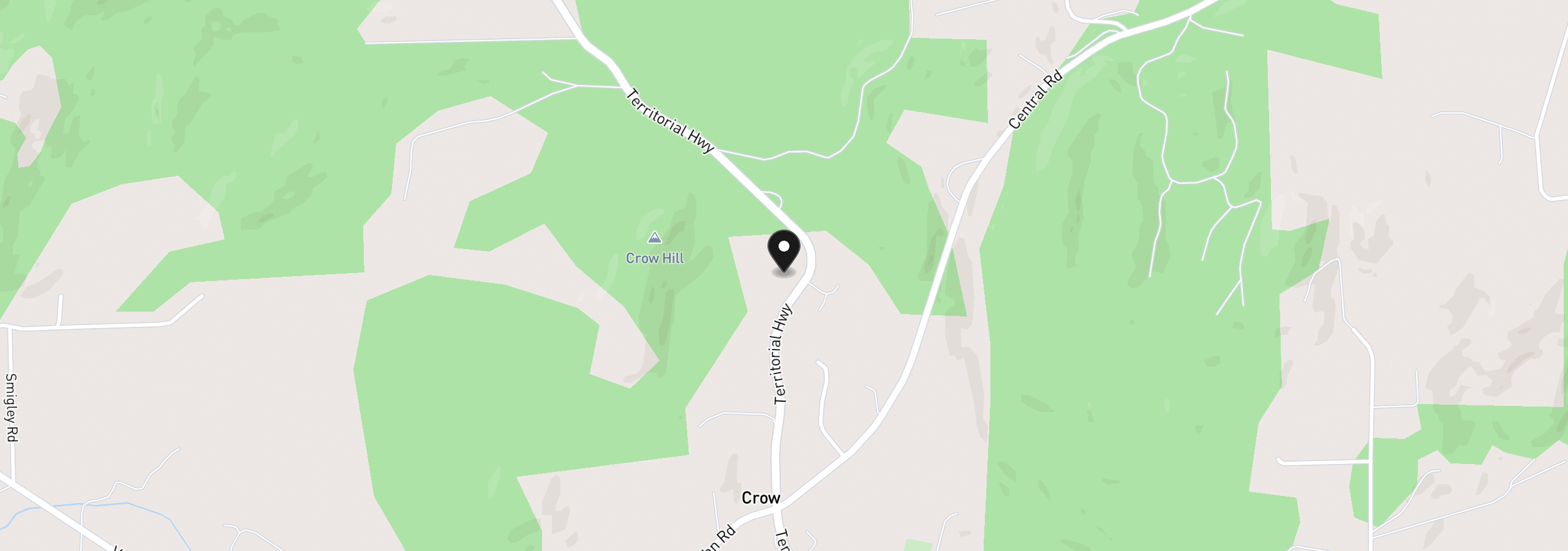 Map showing the location of 86230 Territorial Hwy, Veneta, OR 97487