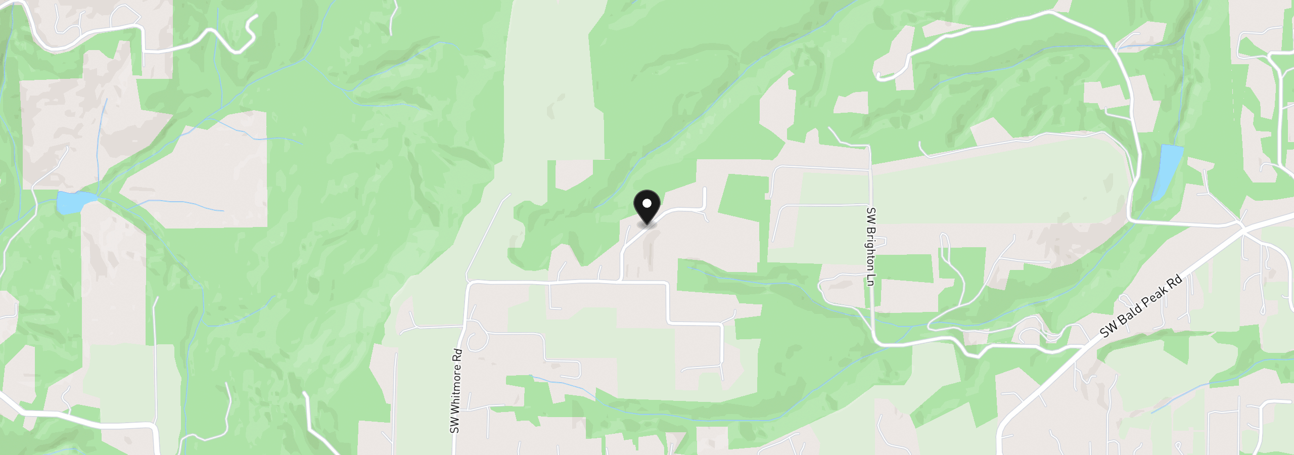 Map showing the location of SW Whitmore Rd, Hillsboro, OR 97123