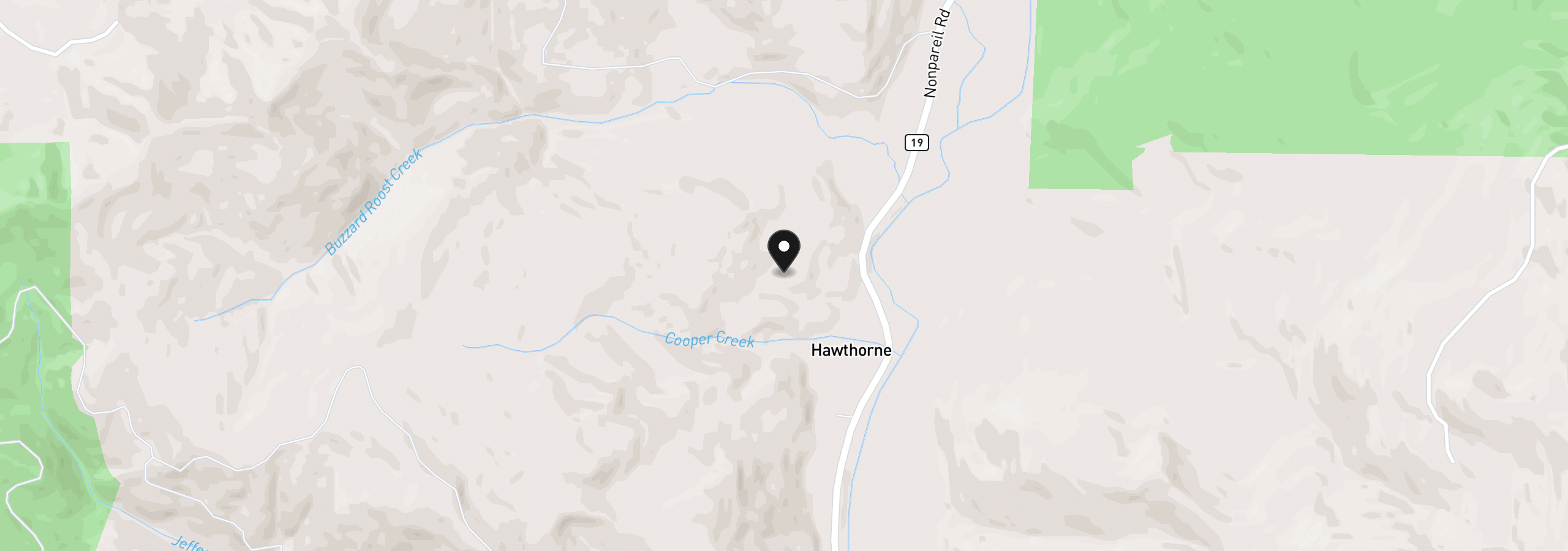 Map showing the location of 16817 Nonpareil Rd, Sutherlin, OR 97479