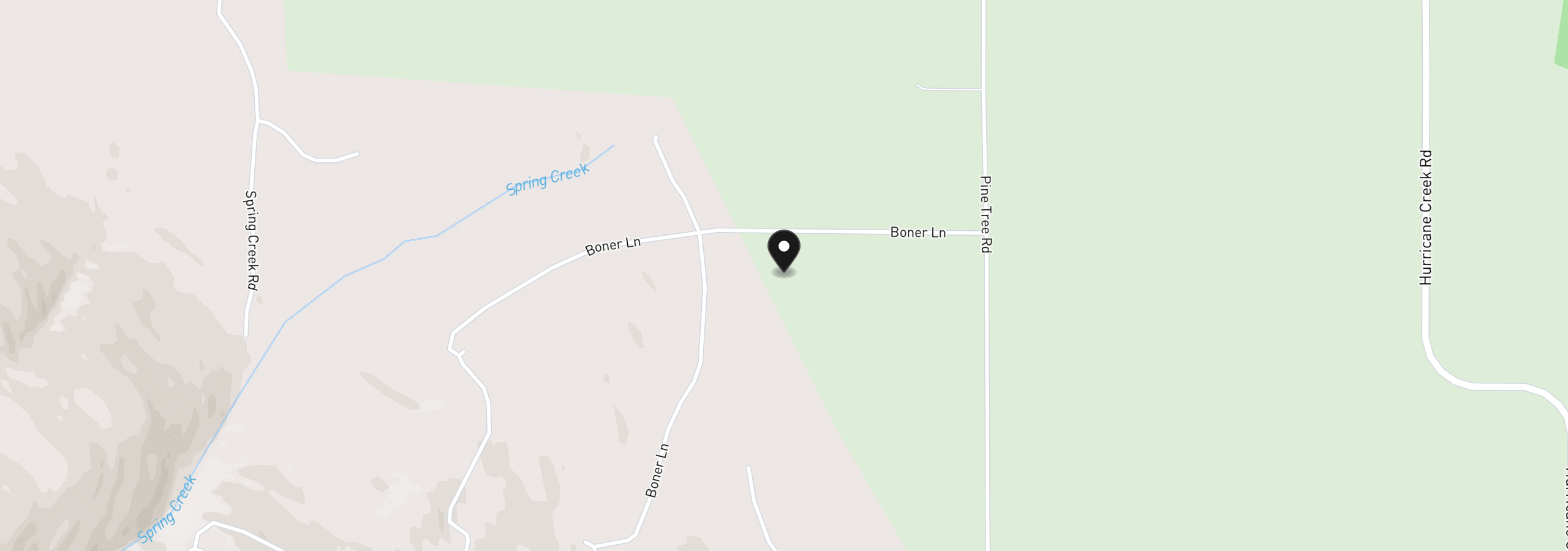Map showing the location of 82580 Boner Ln, Enterprise, OR 97828