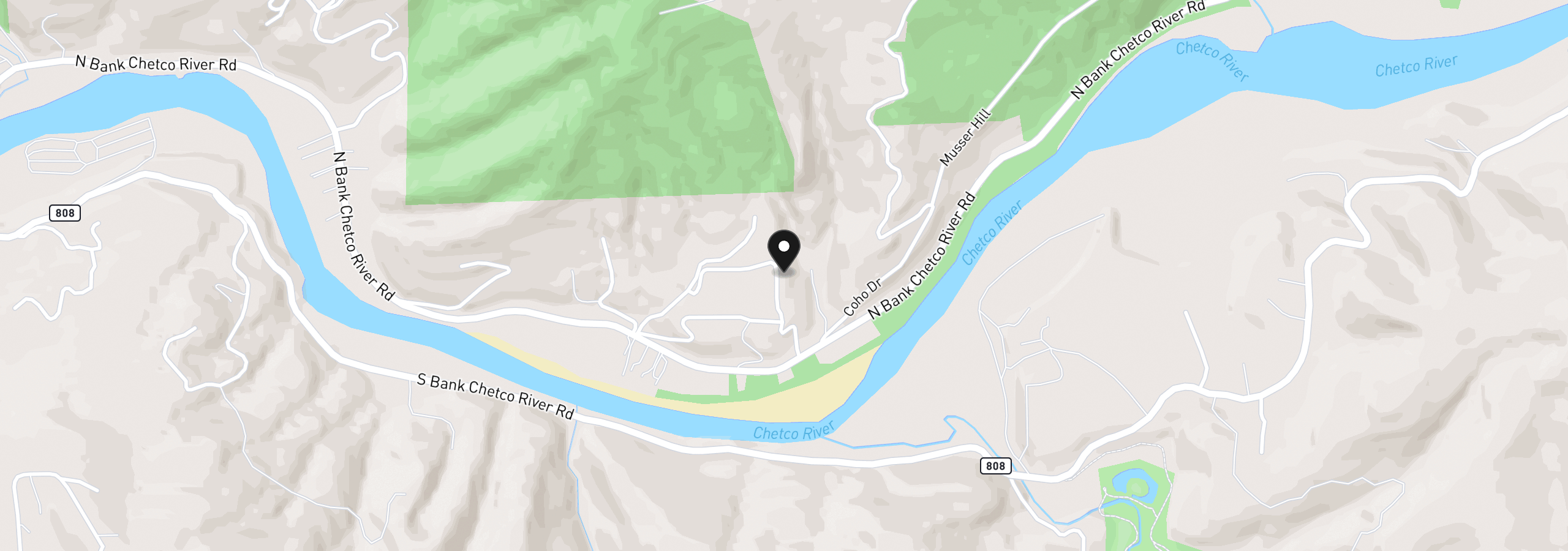 Map showing the location of 98825 Pleasant Hill Dr 15, Brookings, OR 97415