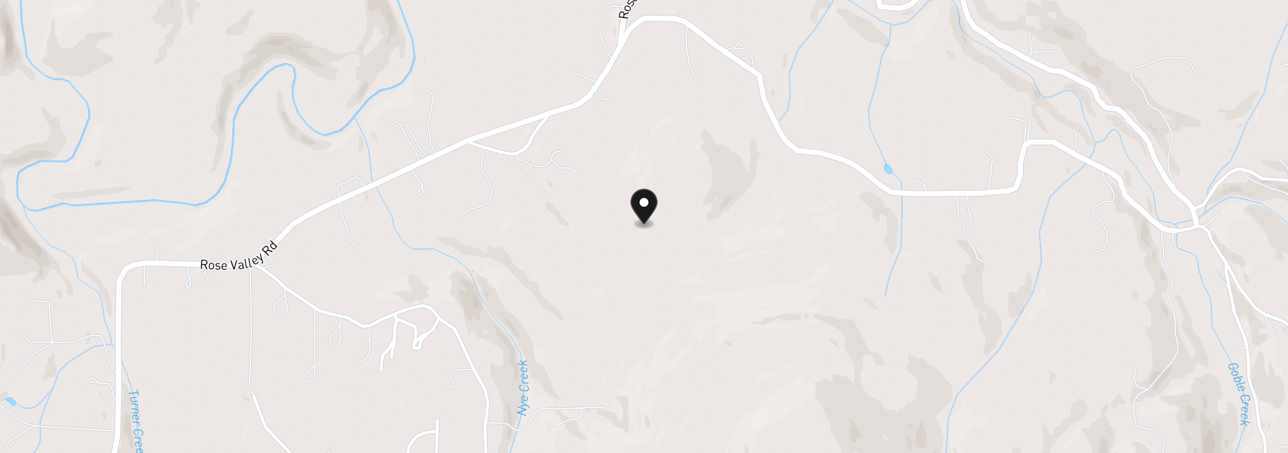 Map showing the location of 259 S Goble Creek Rd, Kelso, Wa 98626