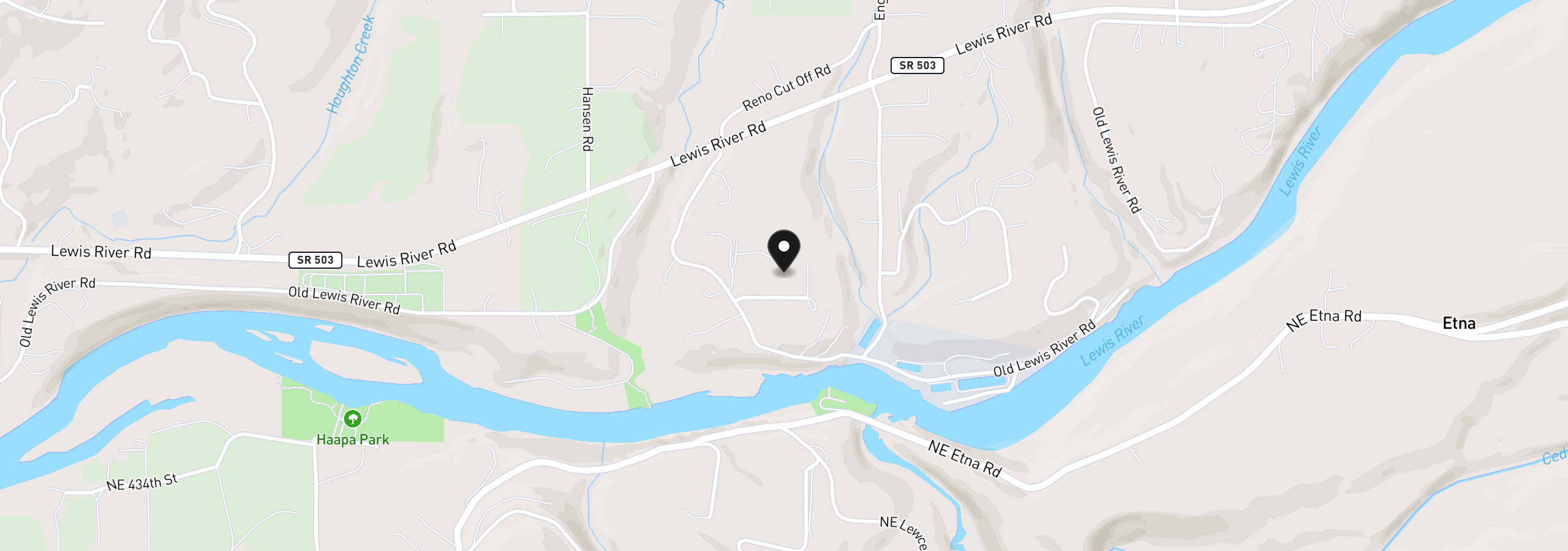 Map showing the location of 146 Snowgoose Dr, Woodland, Wa 98674