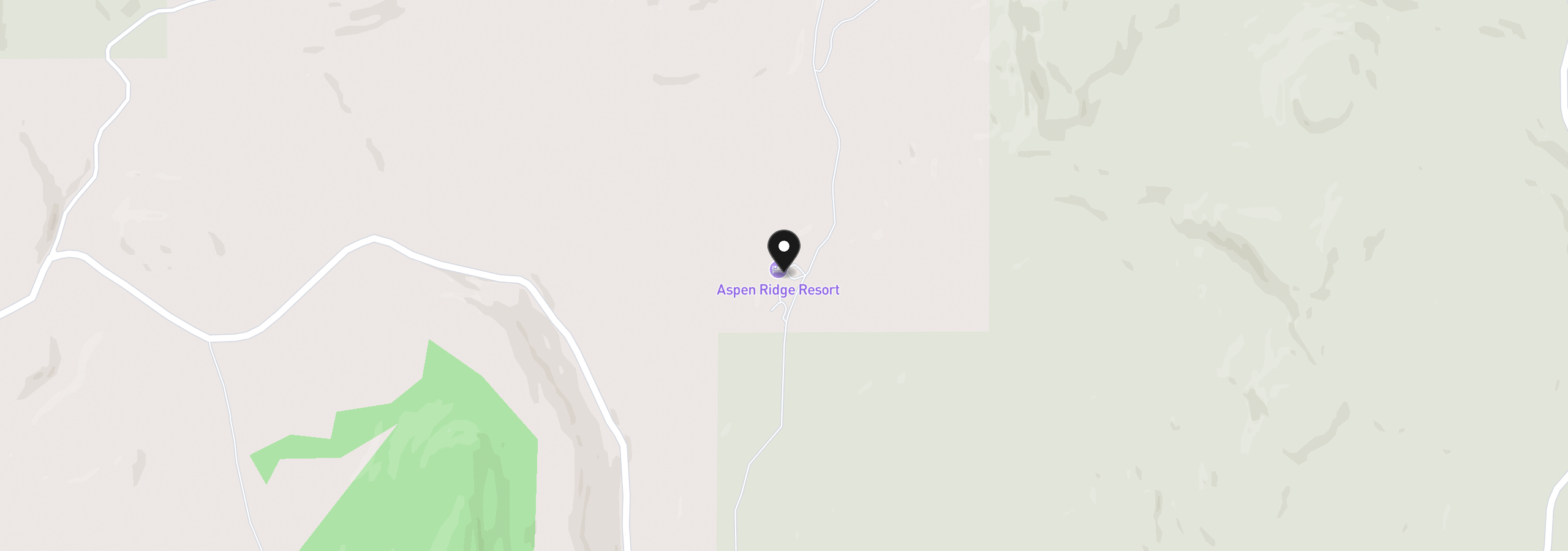 Map showing the location of 0 Fishhole Creek Rd, Bly, OR 97622