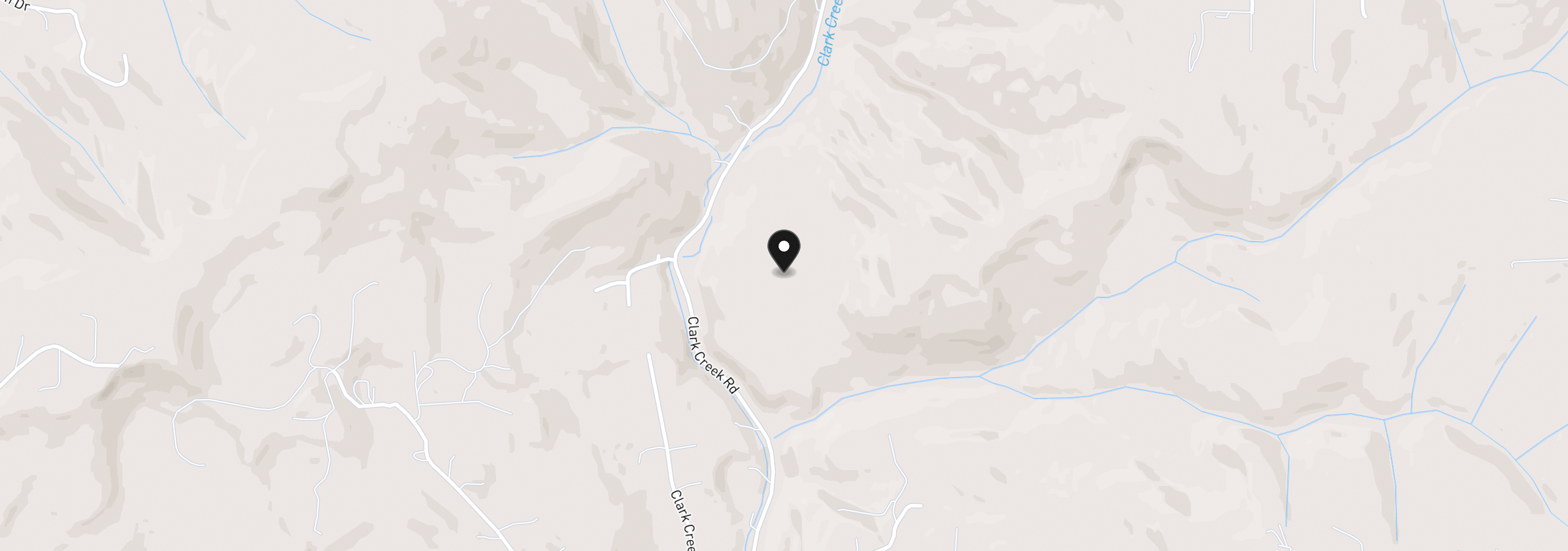Map showing the location of 518 Clark Creek Rd, Longview, Wa 98632