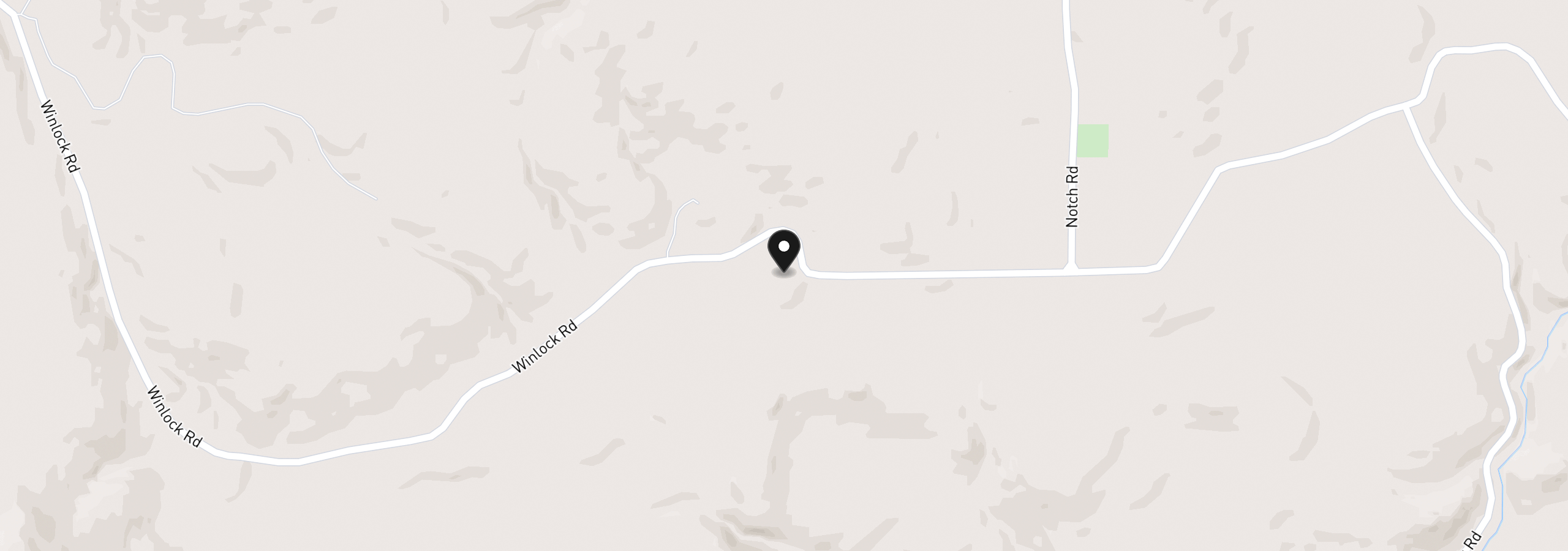 Map showing the location of 19900 Winlock Ln, Fossil, OR 97830