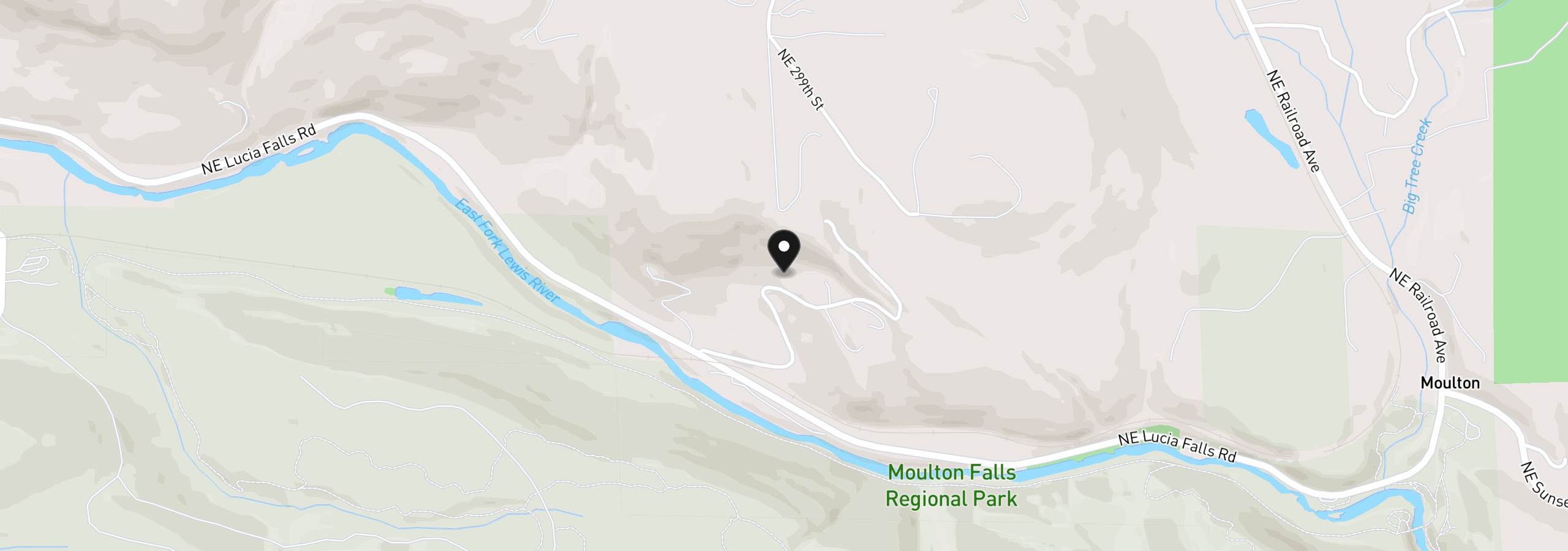 Map showing the location of 25717 NE Deer Ridge Rd, Yacolt, Wa 98675