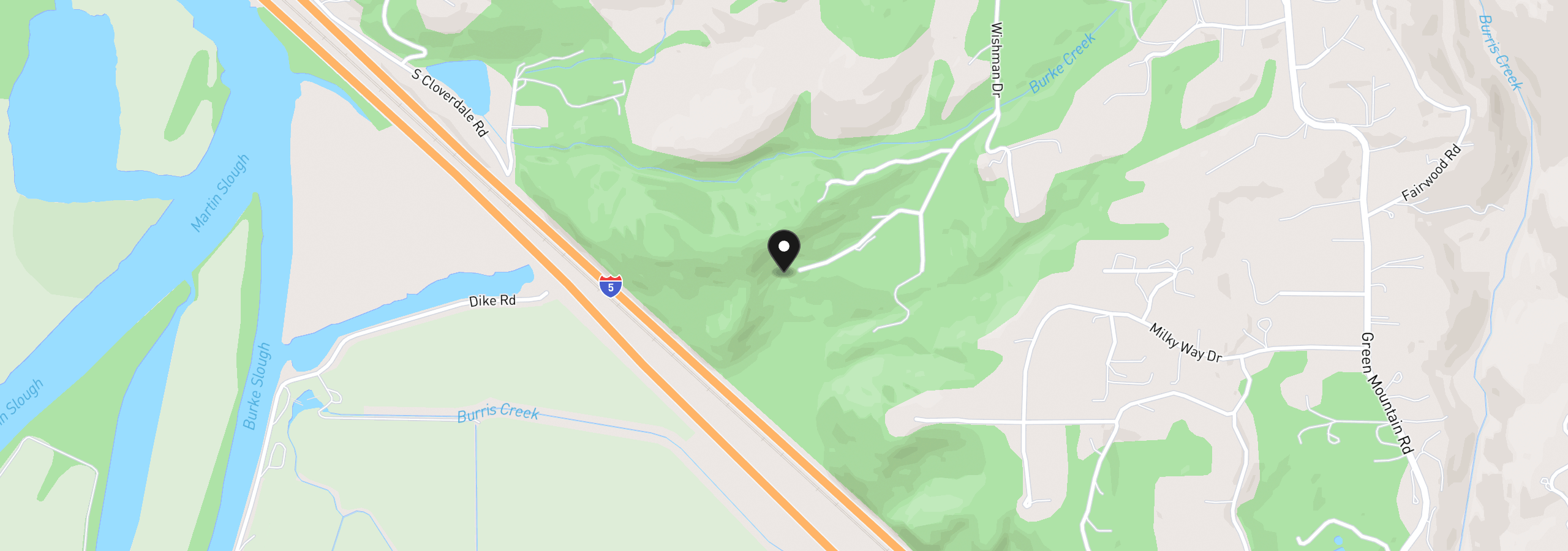 Map showing the location of 0 Columbia View Dr, Woodland, Wa 98674