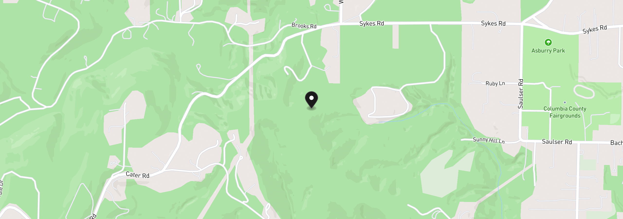 Map showing the location of 00 Cater (East) Rd, Warren, OR 97053
