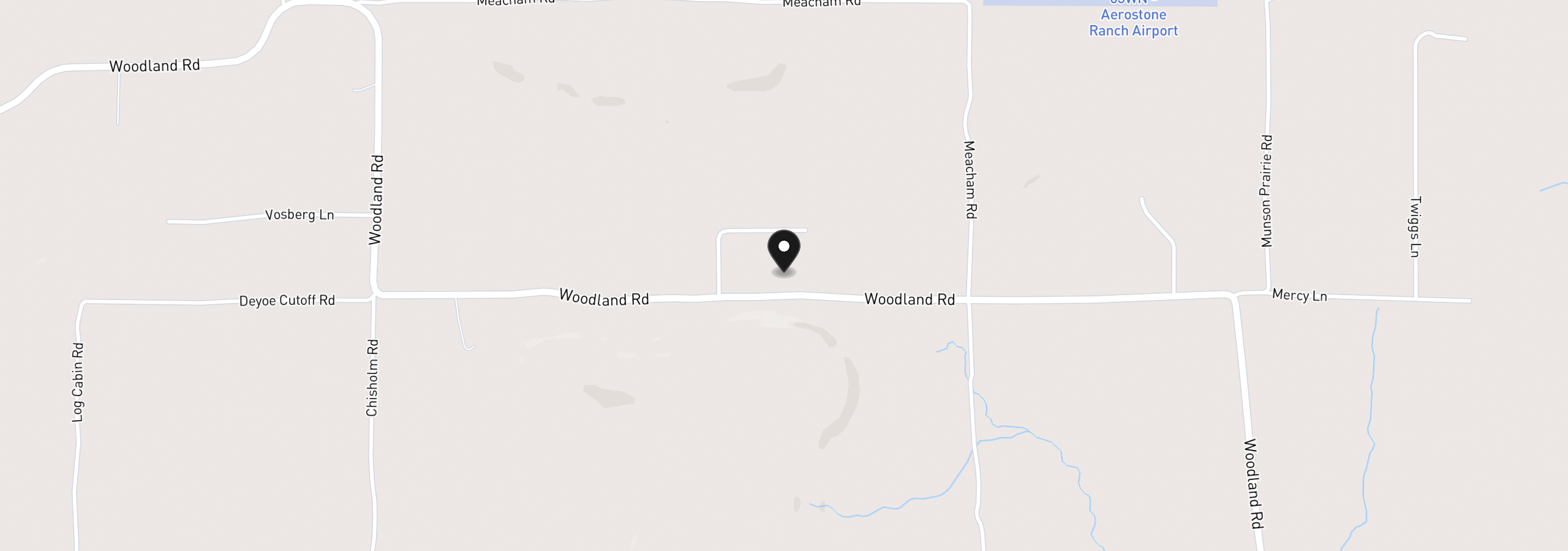Map showing the location of Woodland Rd 8, Goldendale, Wa 98620