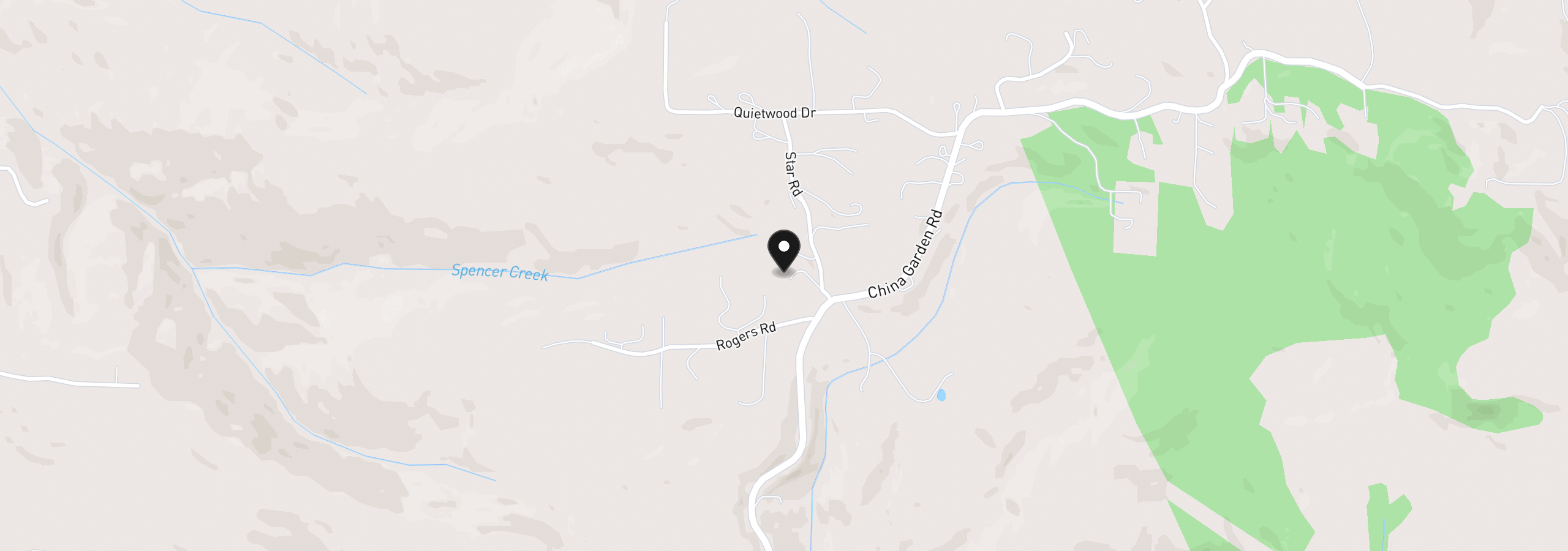 Map showing the location of 198 Star Rd, Kalama, Wa 98625
