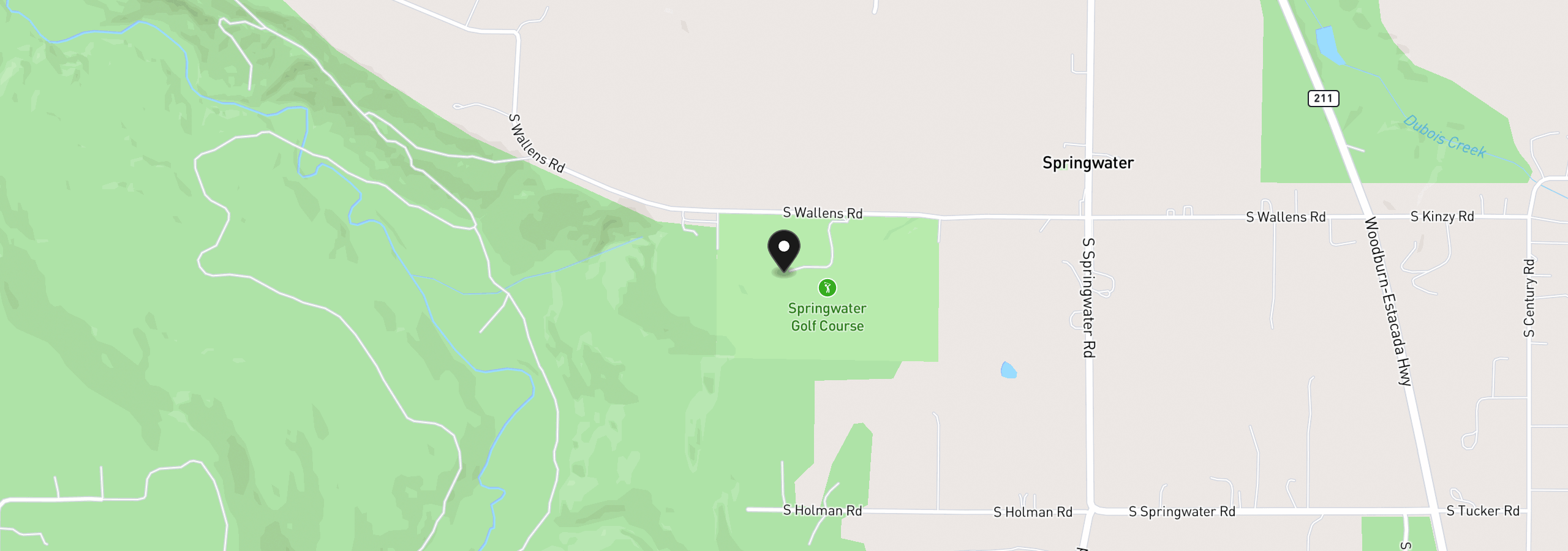 Map showing the location of 25230 S Wallens Rd, Estacada, OR 97023