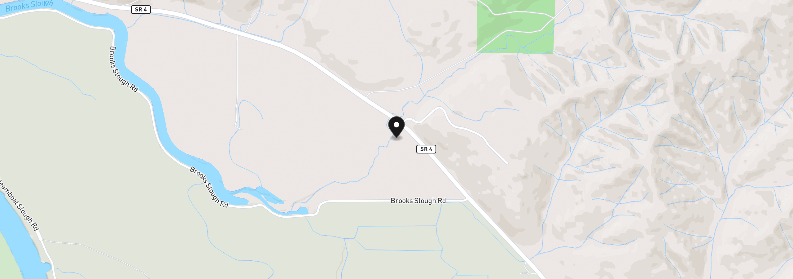 Map showing the location of 957 W State Route 4, Cathlamet, Wa 98612