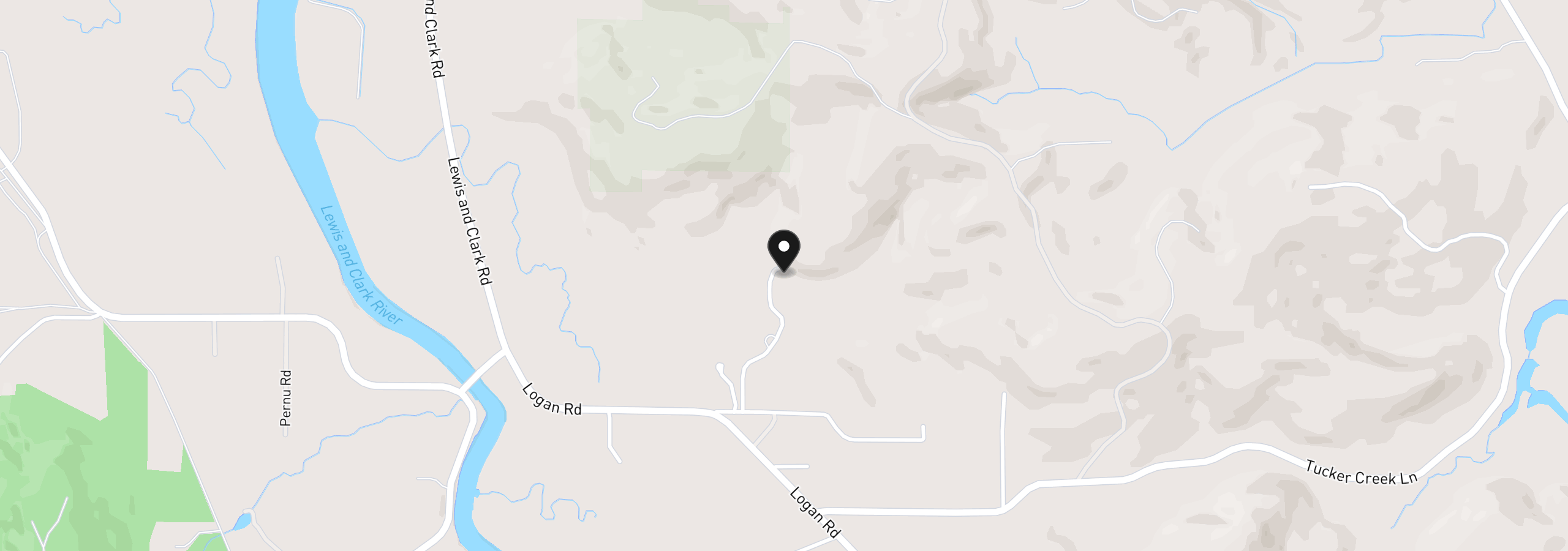 Map showing the location of 90757 Lazy Creek Rd, Astoria, OR 97103