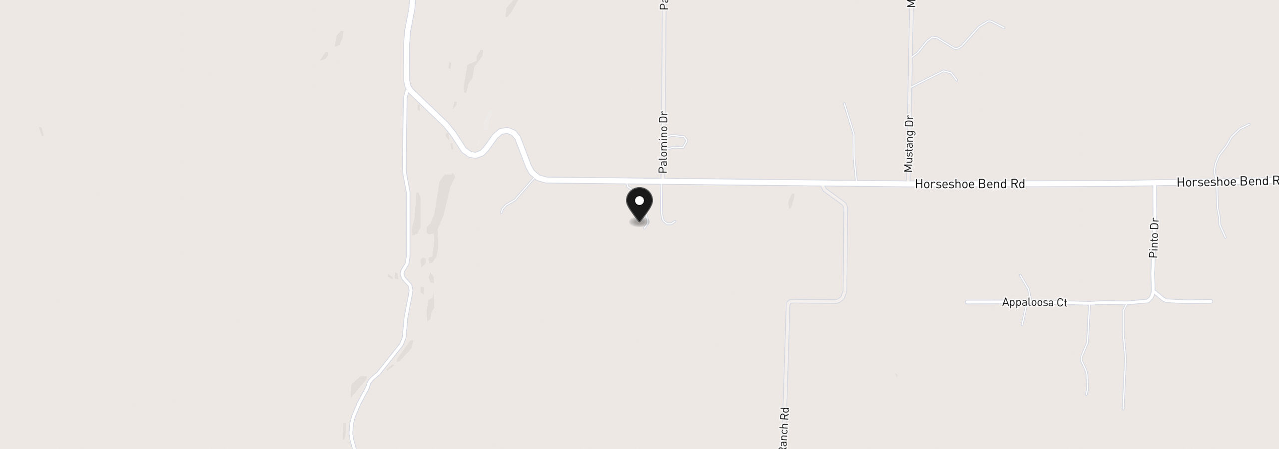 Map showing the location of 830 Horseshoe Bend Rd, Centerville, Wa 98613
