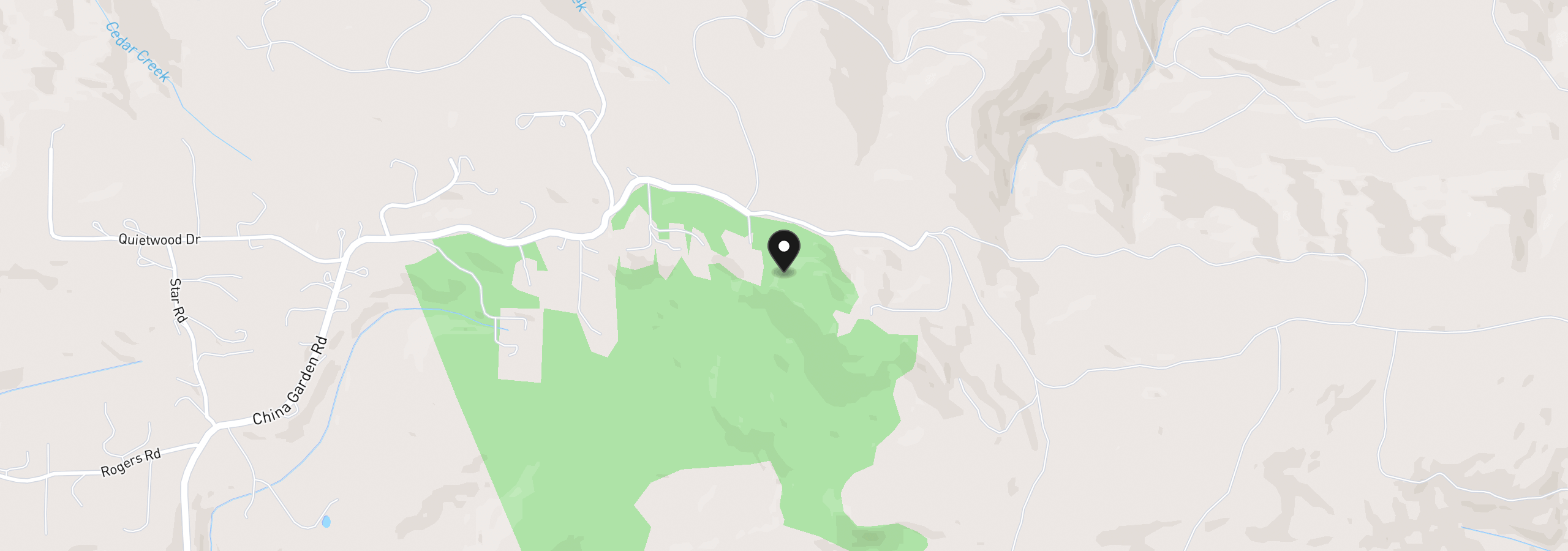 Map showing the location of China Garden Rd D, Kalama, Wa 98625