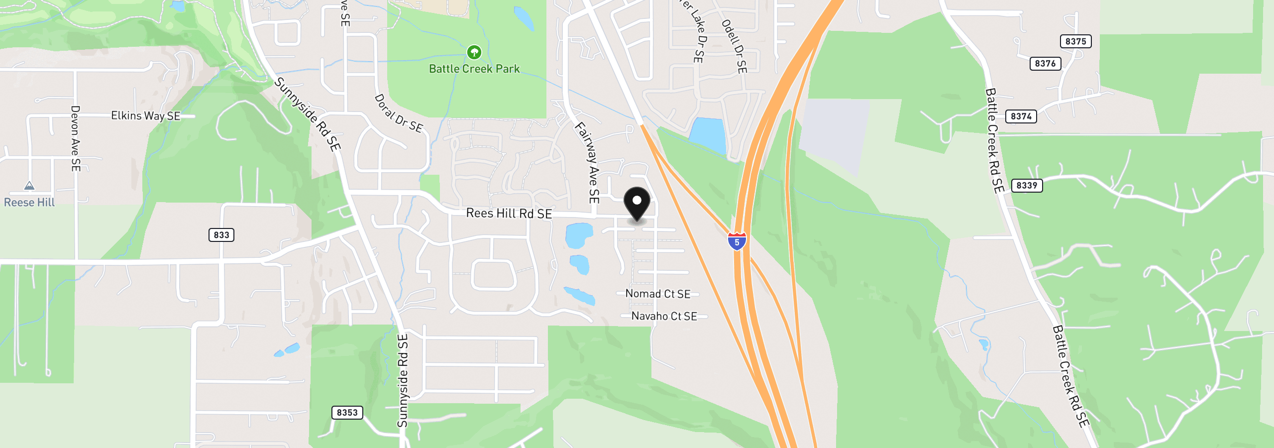 Map showing the location of 2040 Nougat Ct, Salem, OR 97306